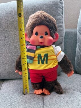 Monchhichi vintage medium size boy doll